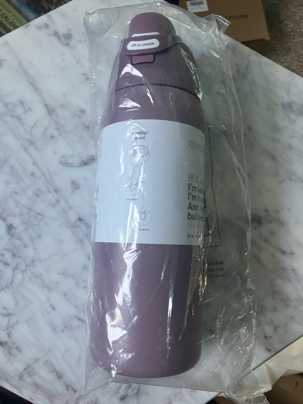 owala 32oz Freesip Spring Revival Insulated Water Bottle with Built-In Straw - Picture 3 of 5